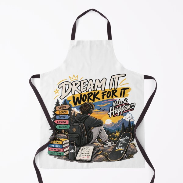 Item preview, Dream It Work for It | Student Motivation Back to School Shirt designed and sold by Sunday.Supply.