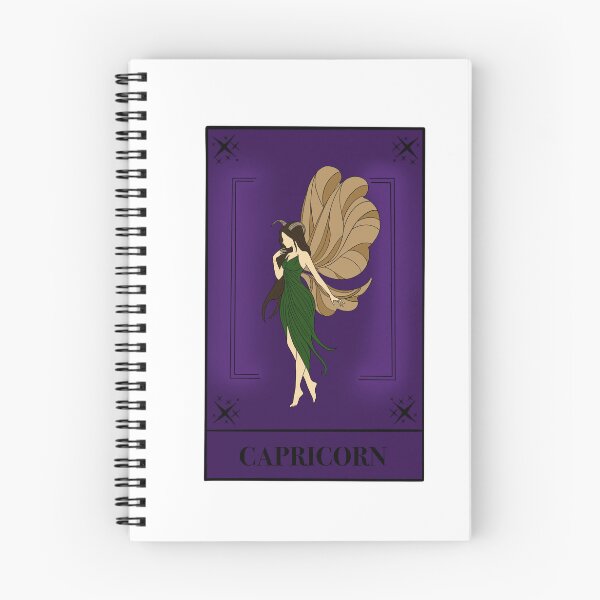 Item preview, Capricorn fairy tarot card designed and sold by Designsbyleahhh.