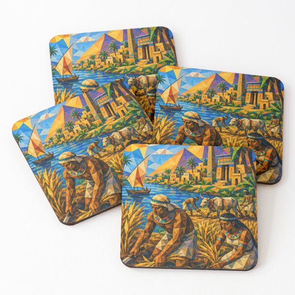 Item preview, Ancient Egyptian Nile Harvest designed and sold by CubiColors.