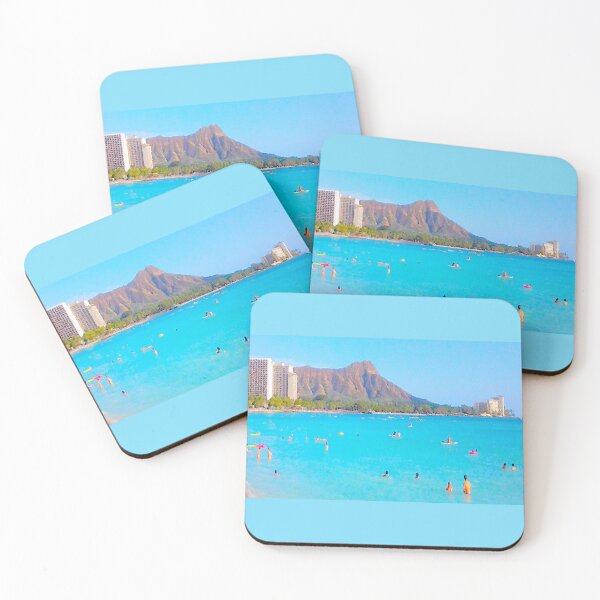 Item preview, Waikiki Beach and Diamond Head III designed and sold by R-F-B.