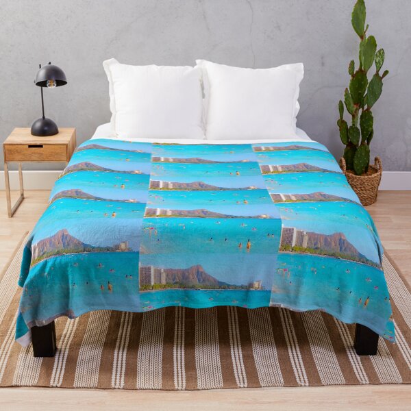 Item preview, Waikiki Beach and Diamond Head III designed and sold by R-F-B.