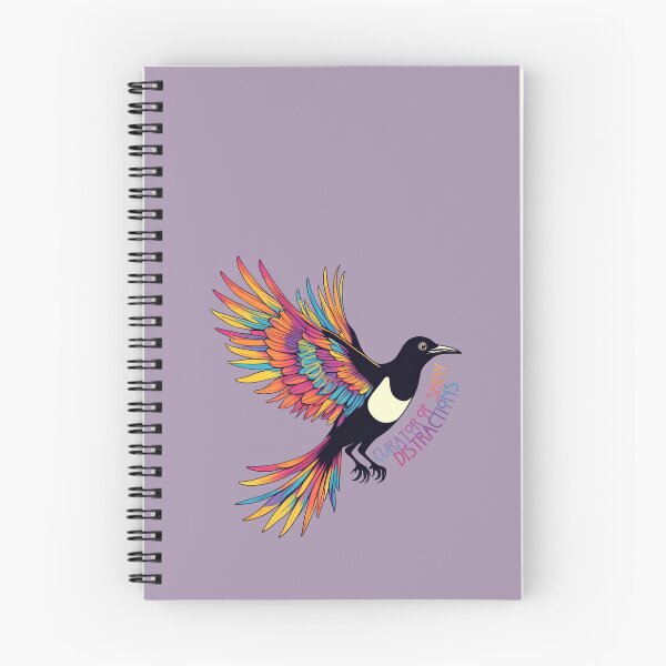 Item preview, Curator Of Shiny Distractions – AuDHD Magpie Art designed and sold by Feinsicht.