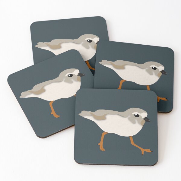 Item preview, Juvenile Piping Plover designed and sold by BDBirds.
