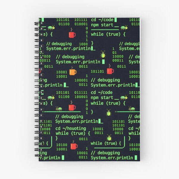 Item preview, Cyberpunk Binary Terminal Code Seamless Pattern designed and sold by ThirdShiftLab.