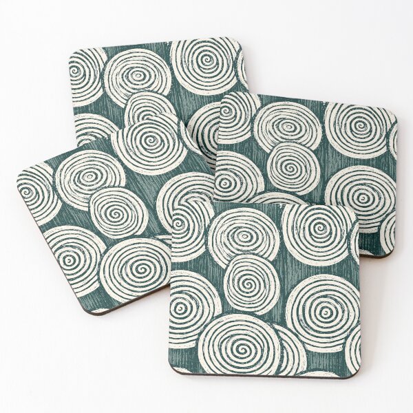 Item preview, Minimalist Cream Spiral Ripple Design designed and sold by Piotrek0001.