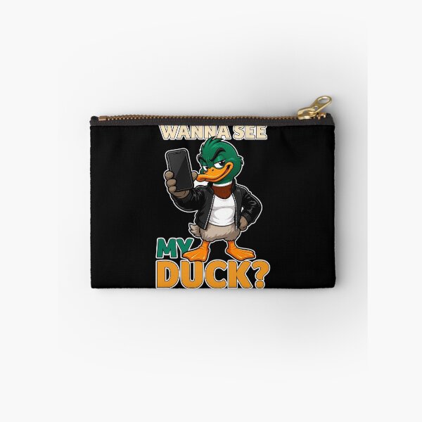 Item preview, Wanna See My Duck? Funny Mallard Pun designed and sold by Karma Design.