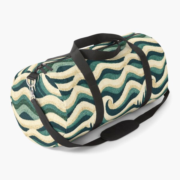 Item preview, Nautical Blue and Cream Scallop Waves designed and sold by Piotrek0001.