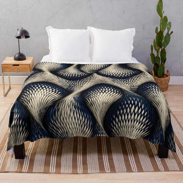 Item preview, Intricate Feathered Silver Scale Pattern designed and sold by Piotrek0001.