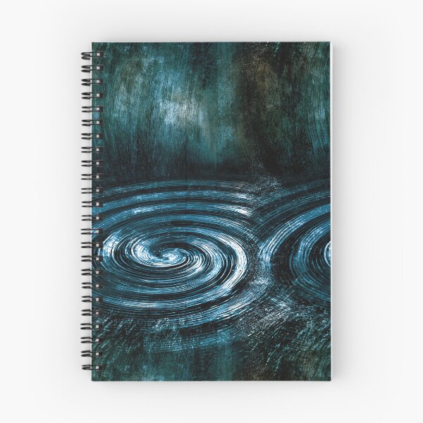 Item preview, Deep Sea Blue Radiant Glow Abstract designed and sold by Piotrek0001.