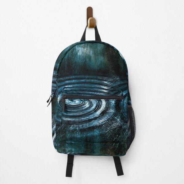 Item preview, Deep Sea Blue Radiant Glow Abstract designed and sold by Piotrek0001.