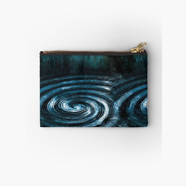Item preview, Deep Sea Blue Radiant Glow Abstract designed and sold by Piotrek0001.