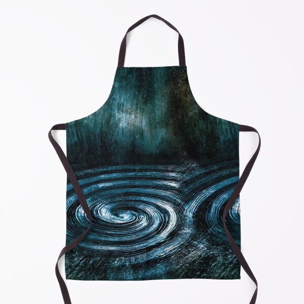 Item preview, Deep Sea Blue Radiant Glow Abstract designed and sold by Piotrek0001.
