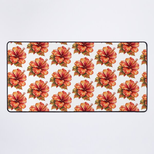 Item preview, Single Maple Glow Hibiscus | Autumn Watercolor designed and sold by Nolmo.