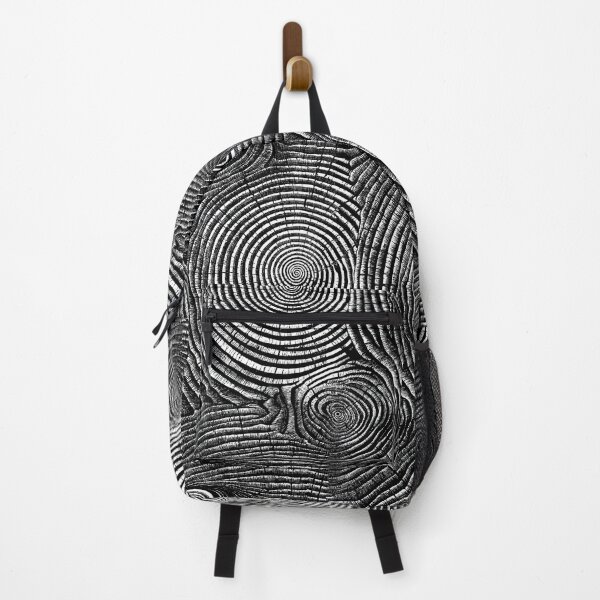 Item preview, Detailed Charcoal Wood Grain Circles designed and sold by Piotrek0001.