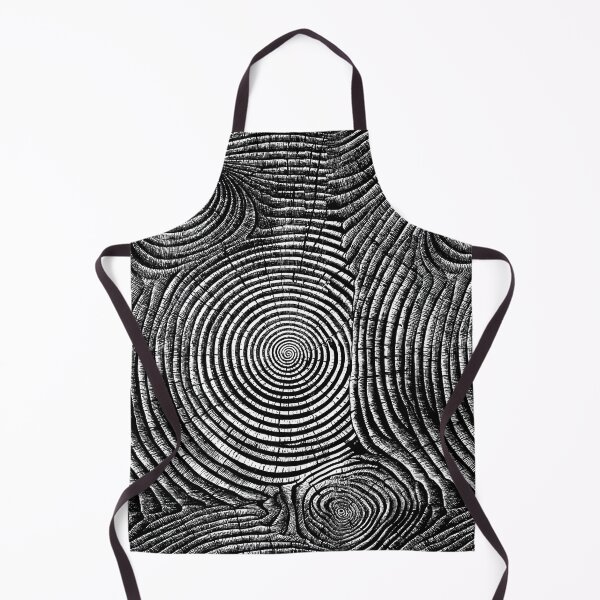 Item preview, Detailed Charcoal Wood Grain Circles designed and sold by Piotrek0001.
