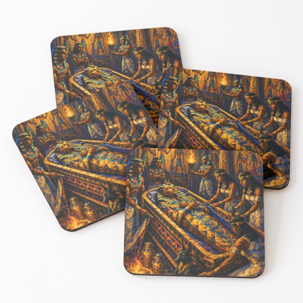 Item preview, Ancient Egyptian Pharaoh Burial designed and sold by CubiColors.