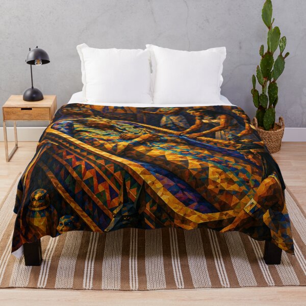 Item preview, Ancient Egyptian Pharaoh Burial designed and sold by CubiColors.