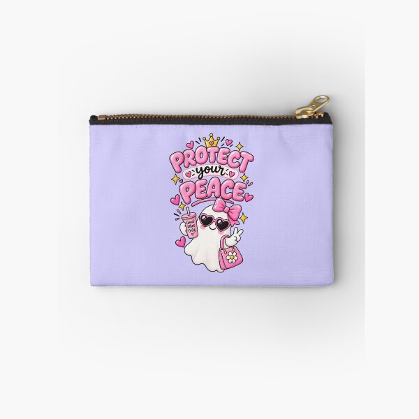 Item preview, Protect Your Peace – Cute Kawaii Good Vibes Stickerv designed and sold by StickyDelights.