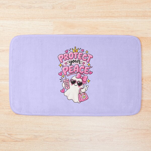 Item preview, Protect Your Peace – Cute Kawaii Good Vibes Stickerv designed and sold by StickyDelights.