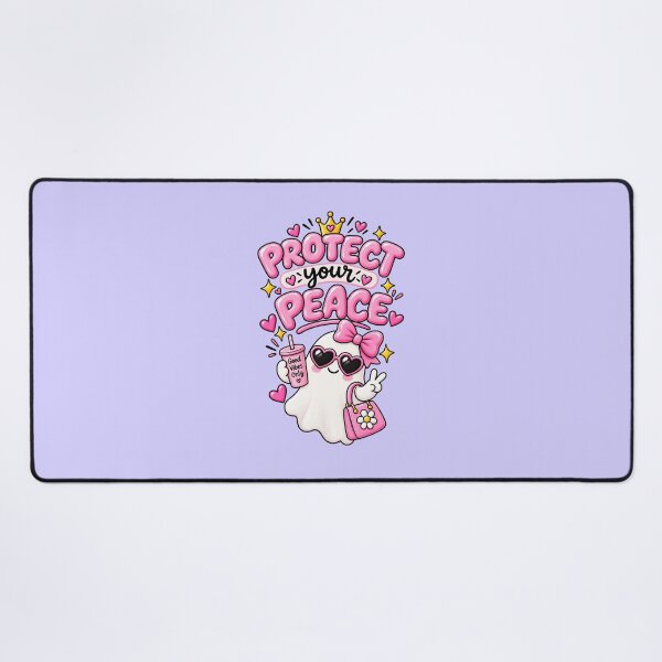 Item preview, Protect Your Peace – Cute Kawaii Good Vibes Stickerv designed and sold by StickyDelights.