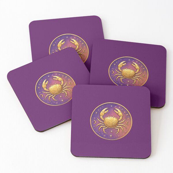 Item preview, Cancer Zodiac Sign Sticker - Spiritual Aura Cancer Art designed and sold by Dany-et-Dom.