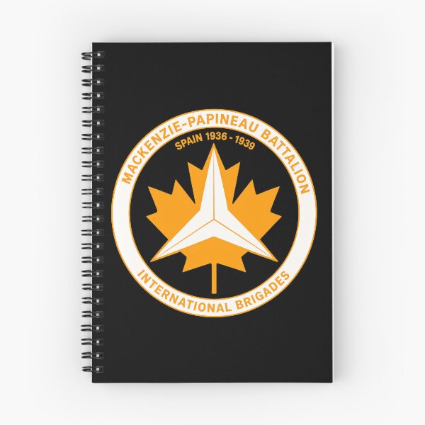 Item preview, Mackenzie Papineau Battalion International Brigades Antifascist Emblem Print designed and sold by PinUpPizzazz.
