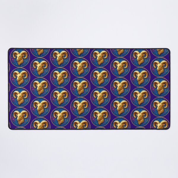 Item preview, Aries Zodiac Sign Sticker - Cosmic Aura Aries Zodiac Art designed and sold by Dany-et-Dom.