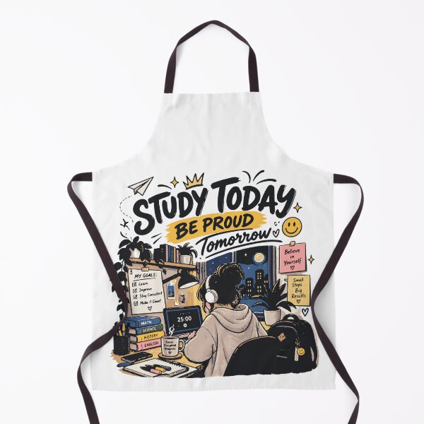 Item preview, Study Today Be Proud Tomorrow | Study Motivation Student Shirt designed and sold by Sunday.Supply.