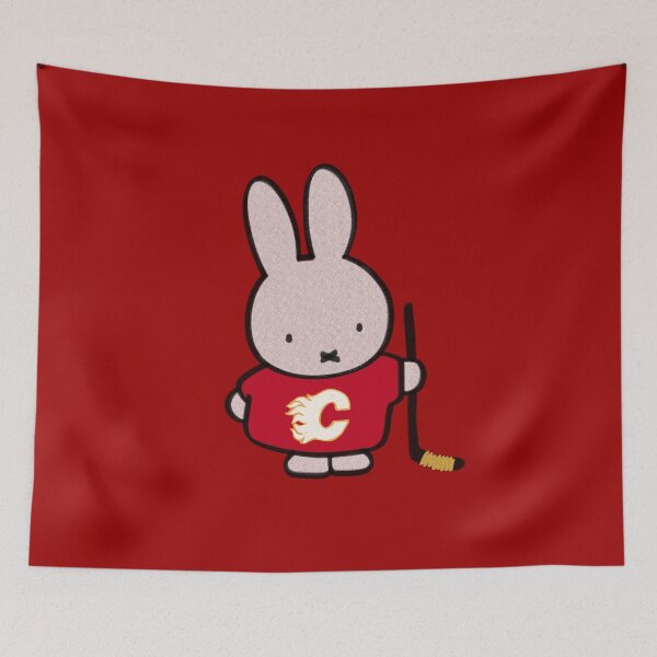 Item preview, miffy - calgary flames designed and sold by cam <3.