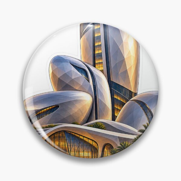 Item preview, Ithra Dhahran Saudi Arabia | King Abdulaziz Center for World Culture designed and sold by DesertInkArt.