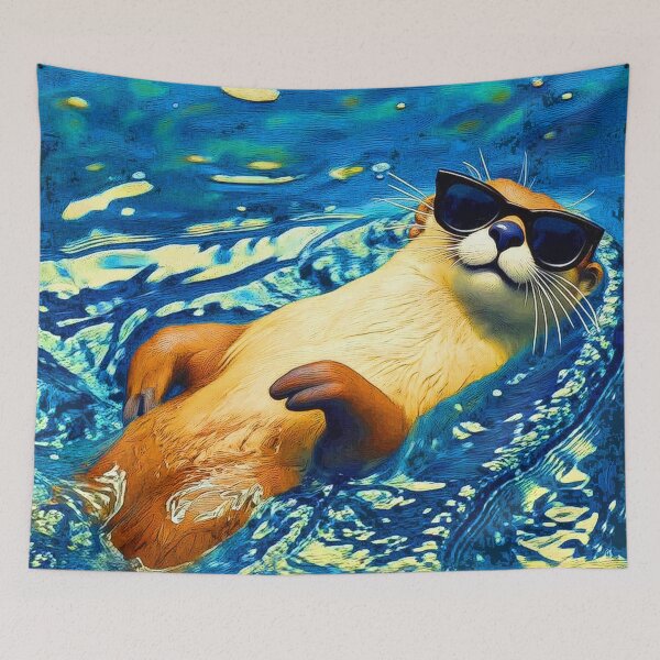 Item preview, Otterly Cool! - River Otter Funny Design designed and sold by NaturePrints.