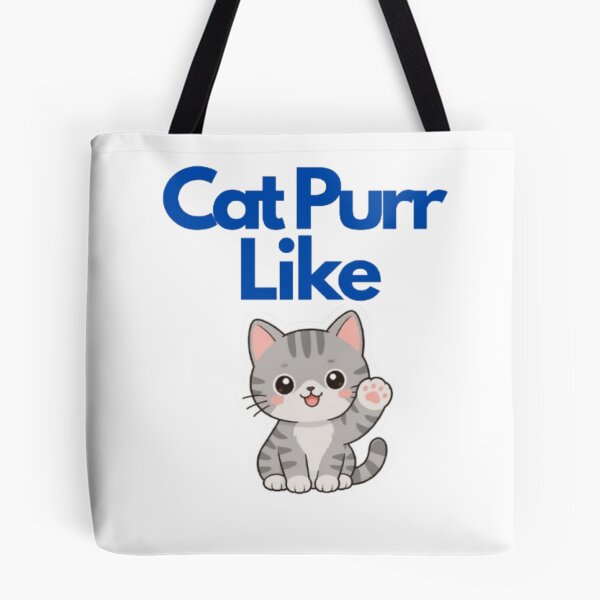 Item preview, Cute Purring Cat Kawaii Kitten Design for Cat Lovers and Pet Owners designed and sold by PrintforDesign.