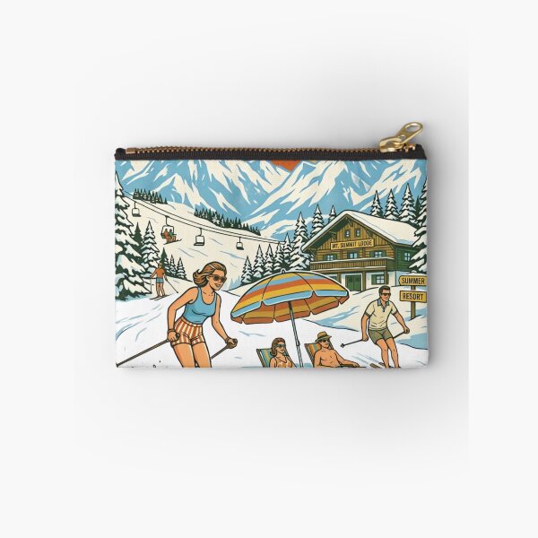 Item preview, Snow in Summer Vintage Surreal Mountain Vacation designed and sold by urbinet.
