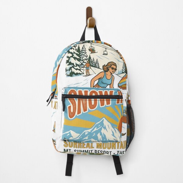 Item preview, Snow in Summer Vintage Surreal Mountain Vacation designed and sold by urbinet.