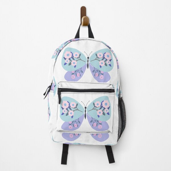 Item preview, Floral butterfly sticker designed and sold by DesignPMG.