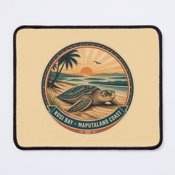 Item preview, Kosi Bay – Maputaland Coast Travel Sticker designed and sold by The Digital Compass.