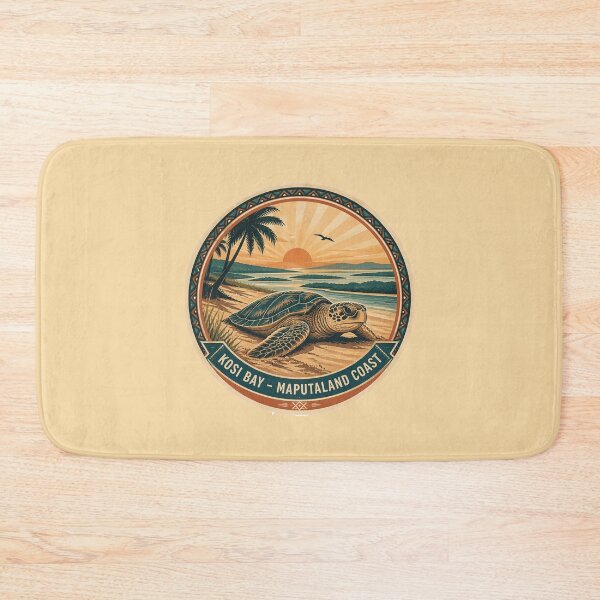 Item preview, Kosi Bay – Maputaland Coast Travel Sticker designed and sold by The Digital Compass.