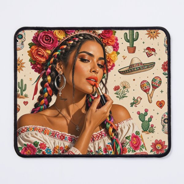Item preview, Modern Mexican Frida Style designed and sold by LenNo9881.