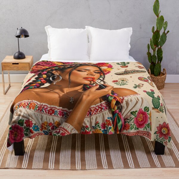 Item preview, Modern Mexican Frida Style designed and sold by LenNo9881.