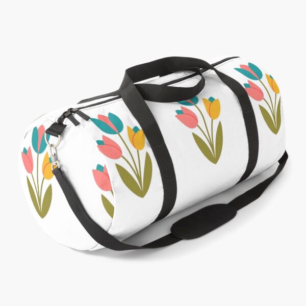 Item preview, Mid Century Modern Folk Art Tulip Trio designed and sold by Dzblack.