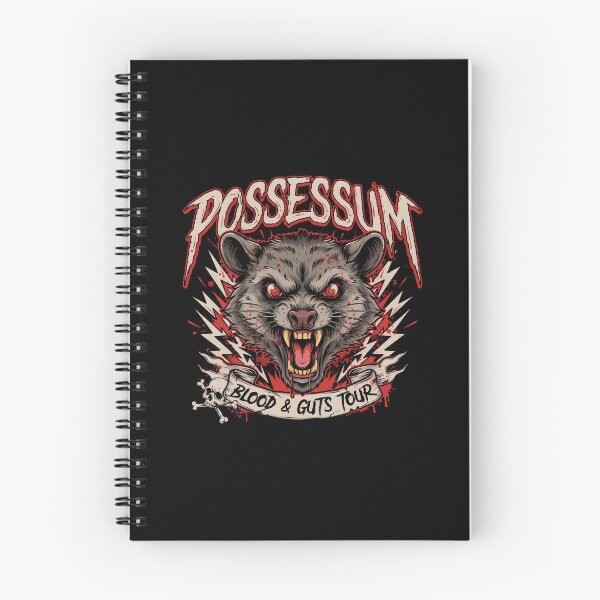 Item preview, Possessum Rabid Possum Blood And Guts Tour Deathcore Emblem designed and sold by Enea Kelo.