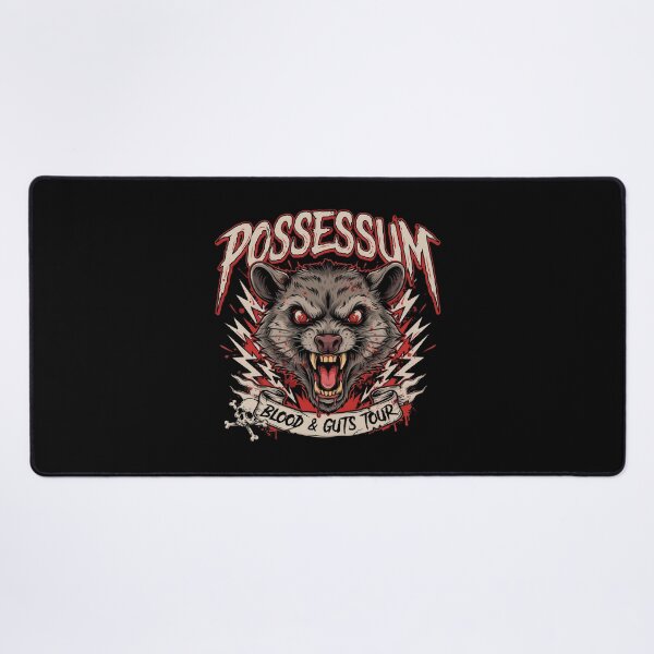 Item preview, Possessum Rabid Possum Blood And Guts Tour Deathcore Emblem designed and sold by Enea Kelo.
