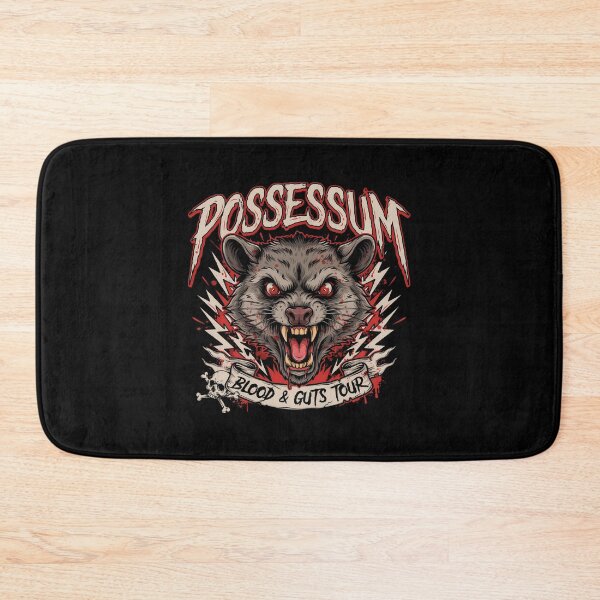 Item preview, Possessum Rabid Possum Blood And Guts Tour Deathcore Emblem designed and sold by Enea Kelo.