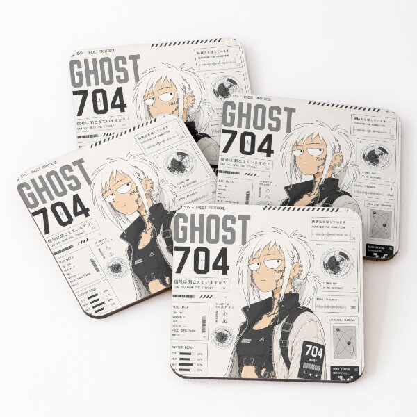 Item preview, Ghost 704 Cyberpunk Anime designed and sold by NordenPosters.