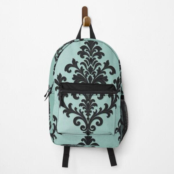 Item preview, Aqua-Black Baroque & Damask designed and sold by DesignsByPrnces.