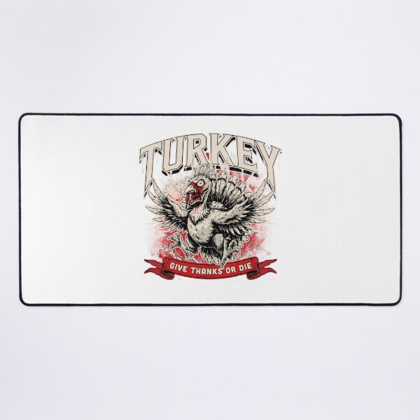 Item preview, Turkey Give Thanks Or Die Evil Thanksgiving Deathcore Graphic designed and sold by Enea Kelo.