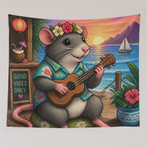 Item preview, Ukelele rat designed and sold by The King's general goods.
