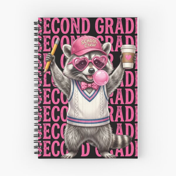 Item preview, Funny Second Grade Teacher Feral Raccoon Back to School Teacher designed and sold by viectory.