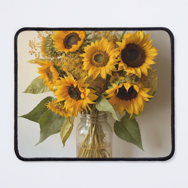 Item preview, Sunflower Field Art - Yellow Flower Illustration Design designed and sold by CrippiCrippi.