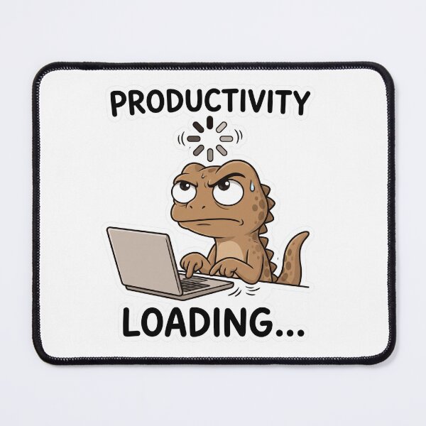 Item preview, Productivity Loading Funny Office Work Humor designed and sold by CreativeArtisanPrints Shop.
